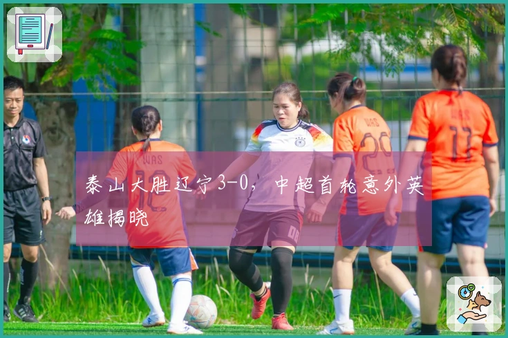 泰山大胜辽宁3-0，中超首轮意外英雄揭晓